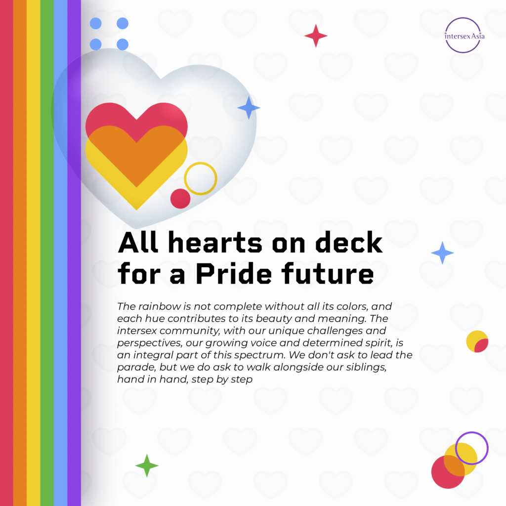 Walking the Rainbow: Celebrating Pride Month together with Intersex community 3 Walking the Rainbow: Celebrating Pride Month together with Intersex community 3