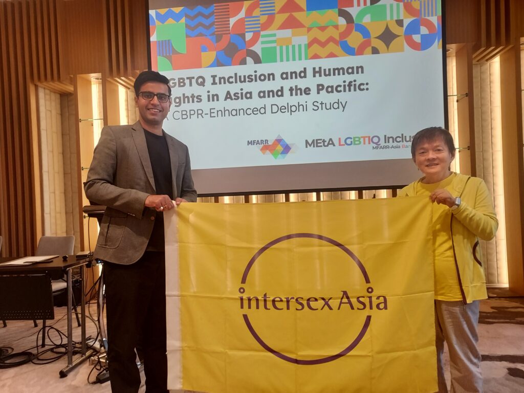 Human Rights, Data & Partnership: Intersex Asia champions Intersex-Inclusive Research at the MFARR Meeting 1 Human Rights, Data & Partnership: Intersex Asia champions Intersex-Inclusive Research at the MFARR Meeting 1